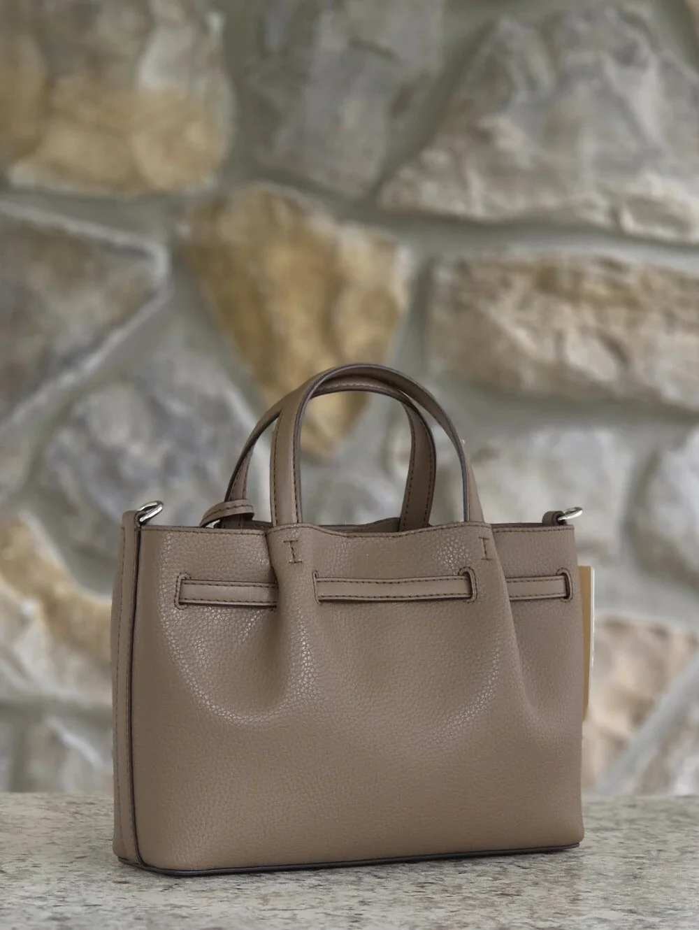 Michael Kors Carson Small Brown Satchel